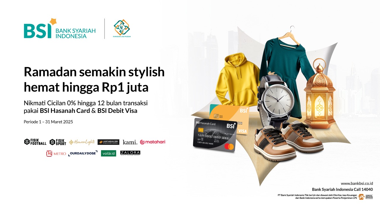 Promo Ramadan BSI Card: Kemudahan Belanja hingga Cashback Rp 500 Ribu