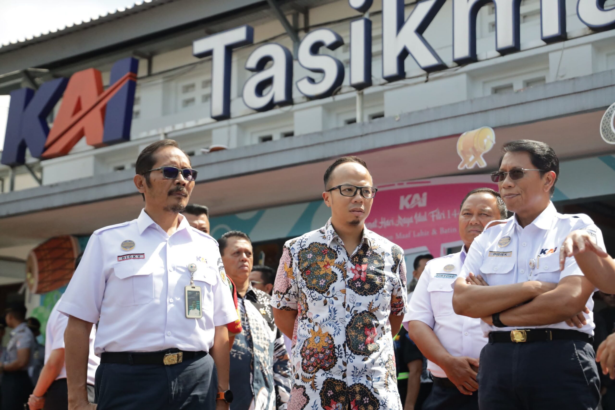 Evaluasi Layanan Angkutan Lebaran, Dirut KAI Sambangi Stasiun Tasikmalaya