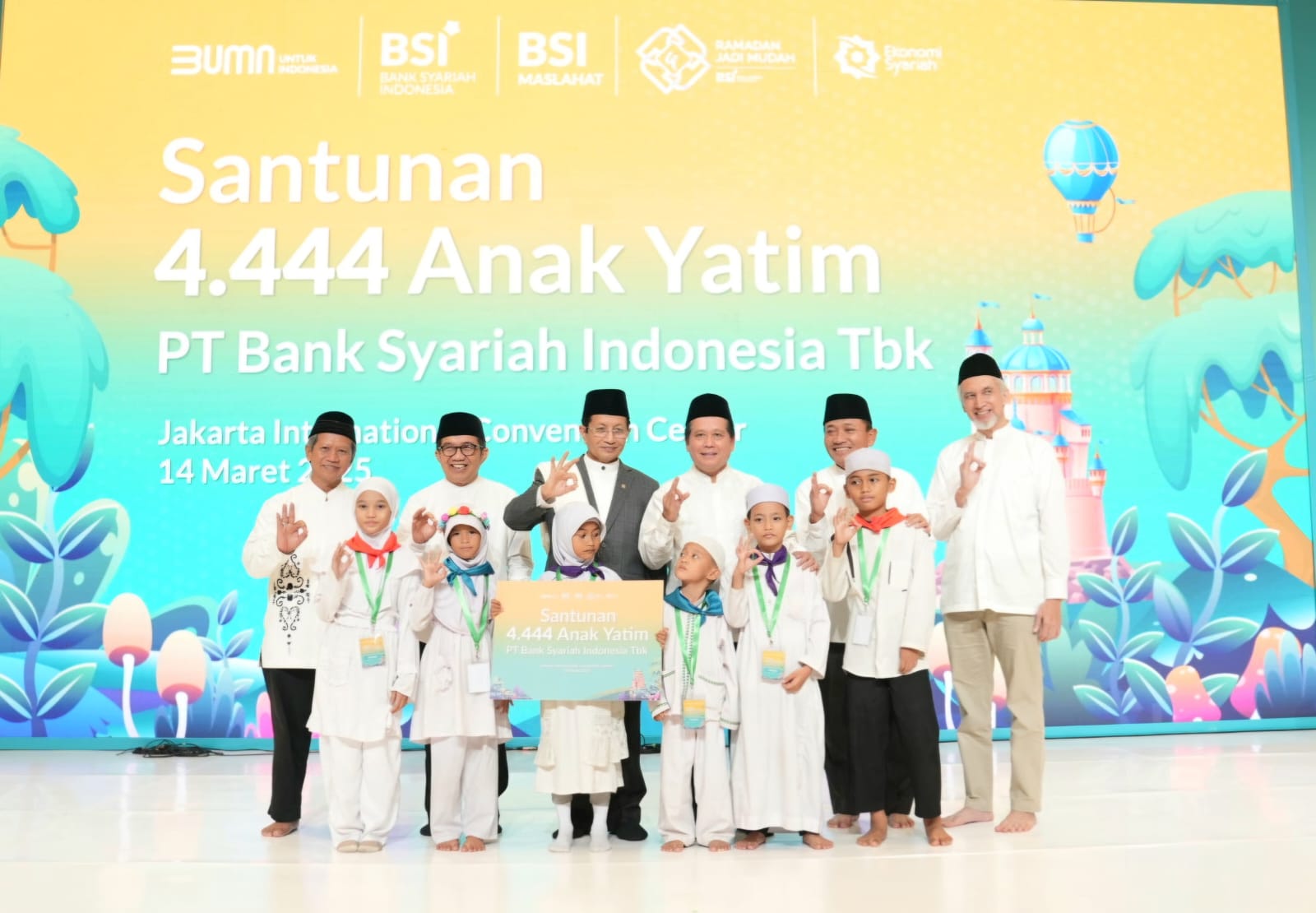Santunan untuk 4.444 Anak Yatim: Kinerja BSI yang Melesat Berbuah Kebaikan Sosial