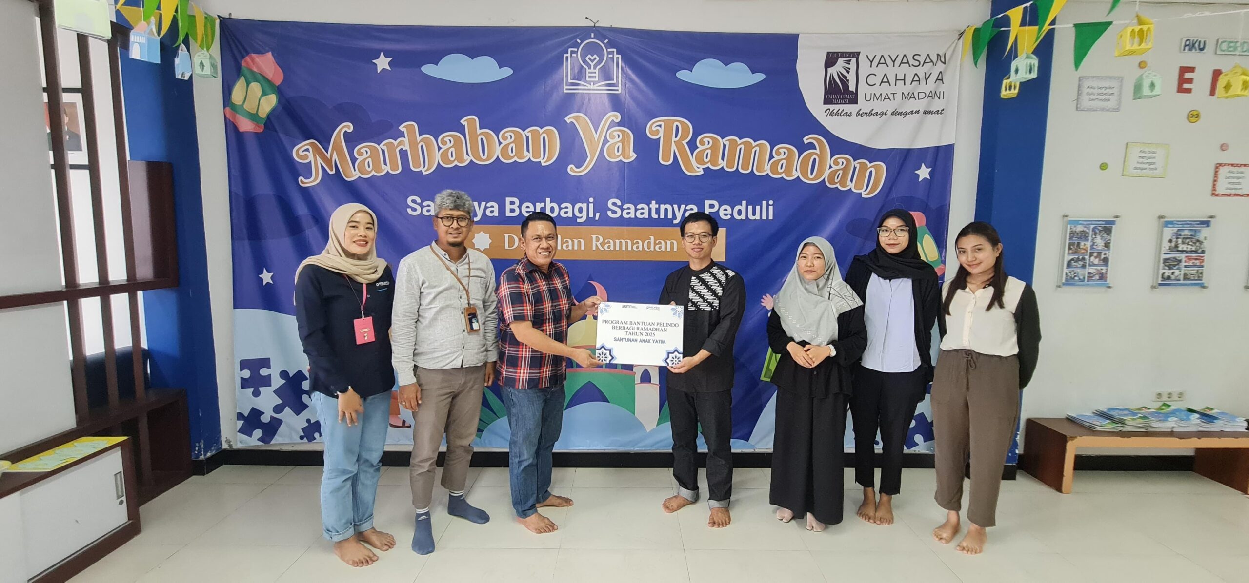 Sambut Idul Fitri 1446 H, BJTI Berbagi Keberkahan Kepada TKBM, TAD dan Panti Asuhan