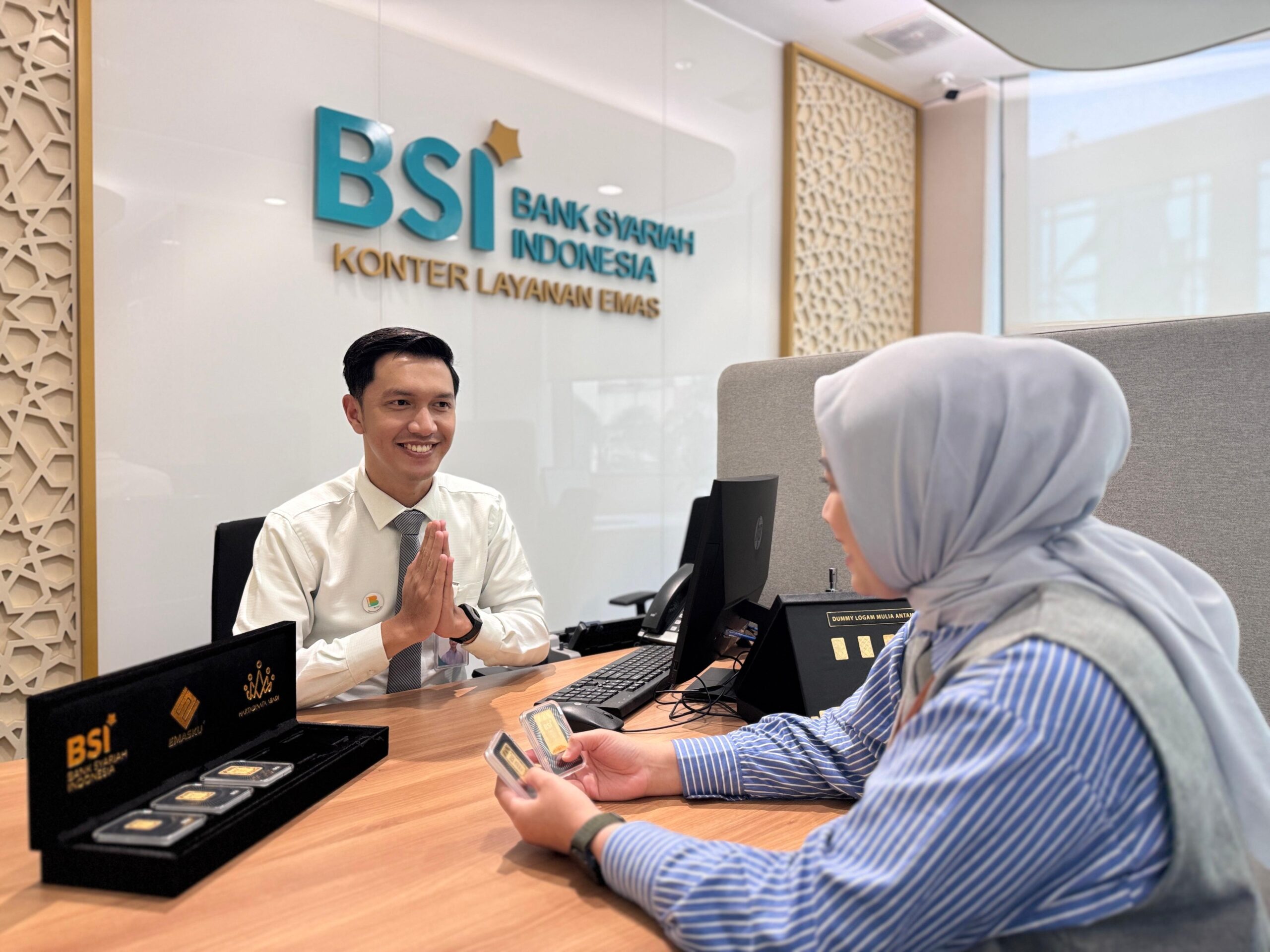 Tingginya Harga Emas Dorong Kenaikan 168% Penjualan Cicil Emas BSI