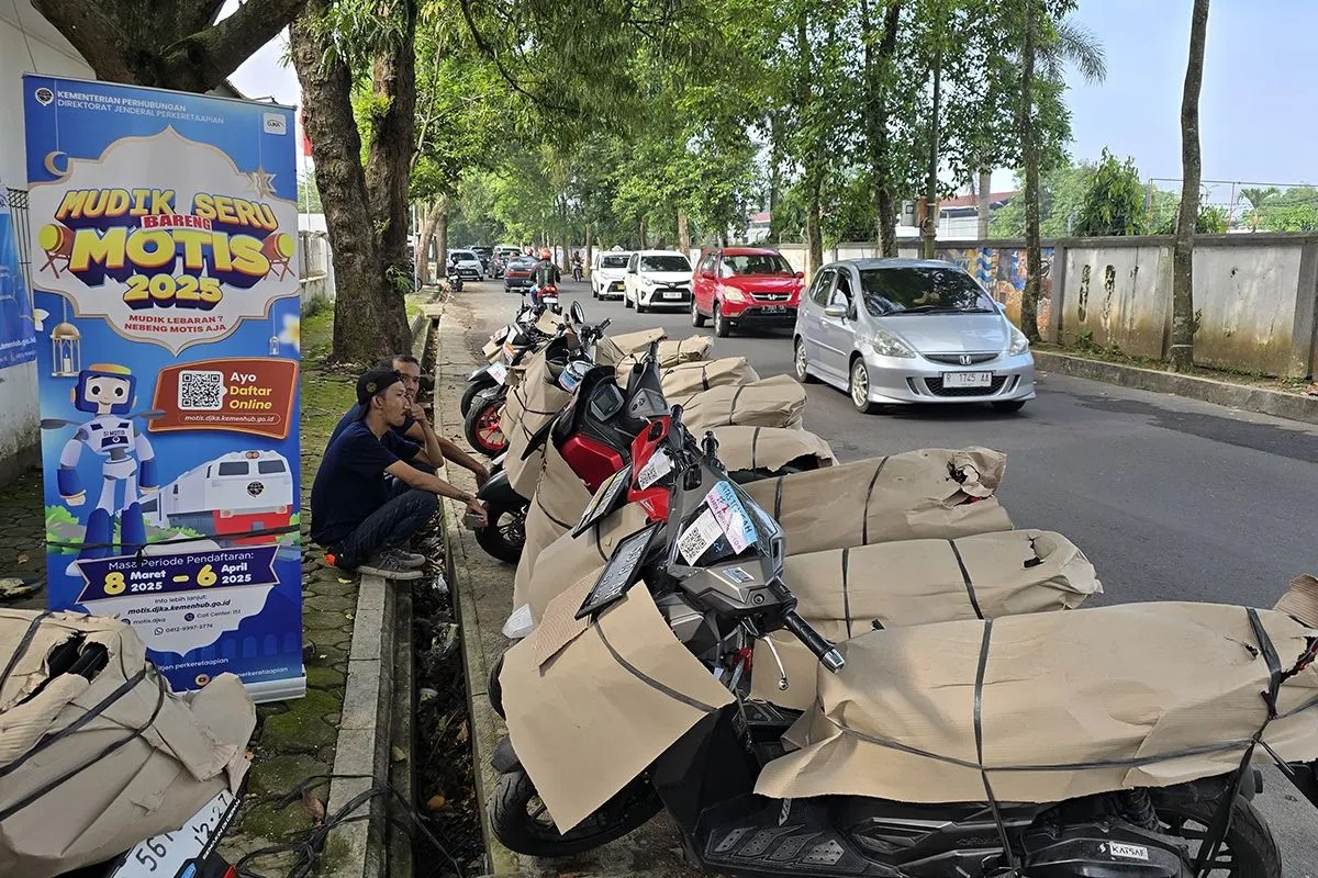 KAI Purwokerto Mudik Motor Gratis, Penumpang dan Kendaraan Tiba Aman
