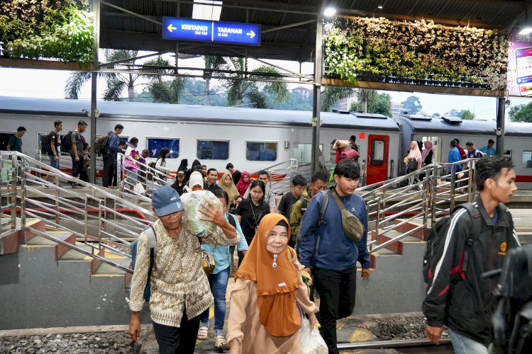 Kepercayaan Publik Meningkat, KAI Tanjungkarang Angkut 89 Ribu Lebih Penumpang Selama Lebaran