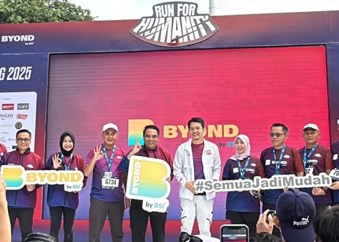 Perkuat Inklusi Perbankan Syariah, BSI Meriahkan Run for Humanity Bandung