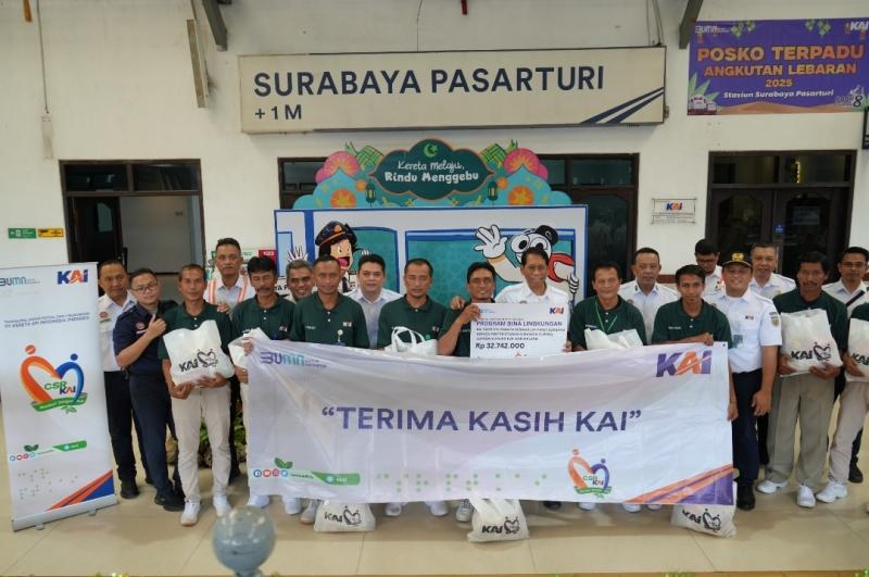 KAI Perkuat Komitmen Sosial dengan Program TJSL Bernilai Miliaran