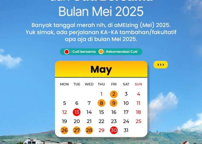 aMElzing Trip! Ga Pake Drama Kehabisan Tiket: KAI Hadirkan Deretan Kereta Tambahan di Bulan Penuh Libur