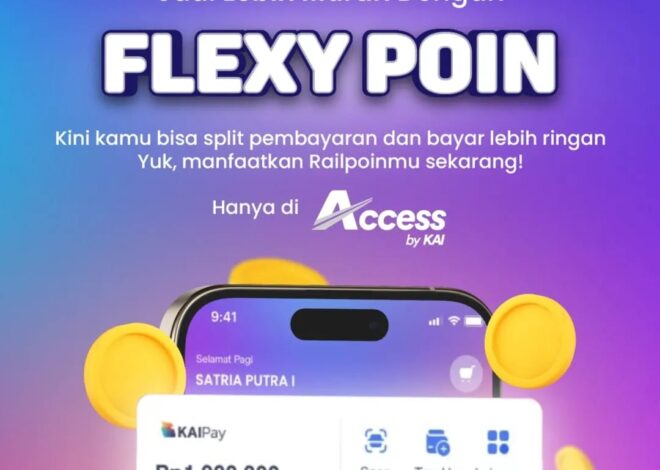 KAI Flexy Poin, Railpoin Tak Terpakai Kini Bisa Jadi Potongan Tiket Kereta Api